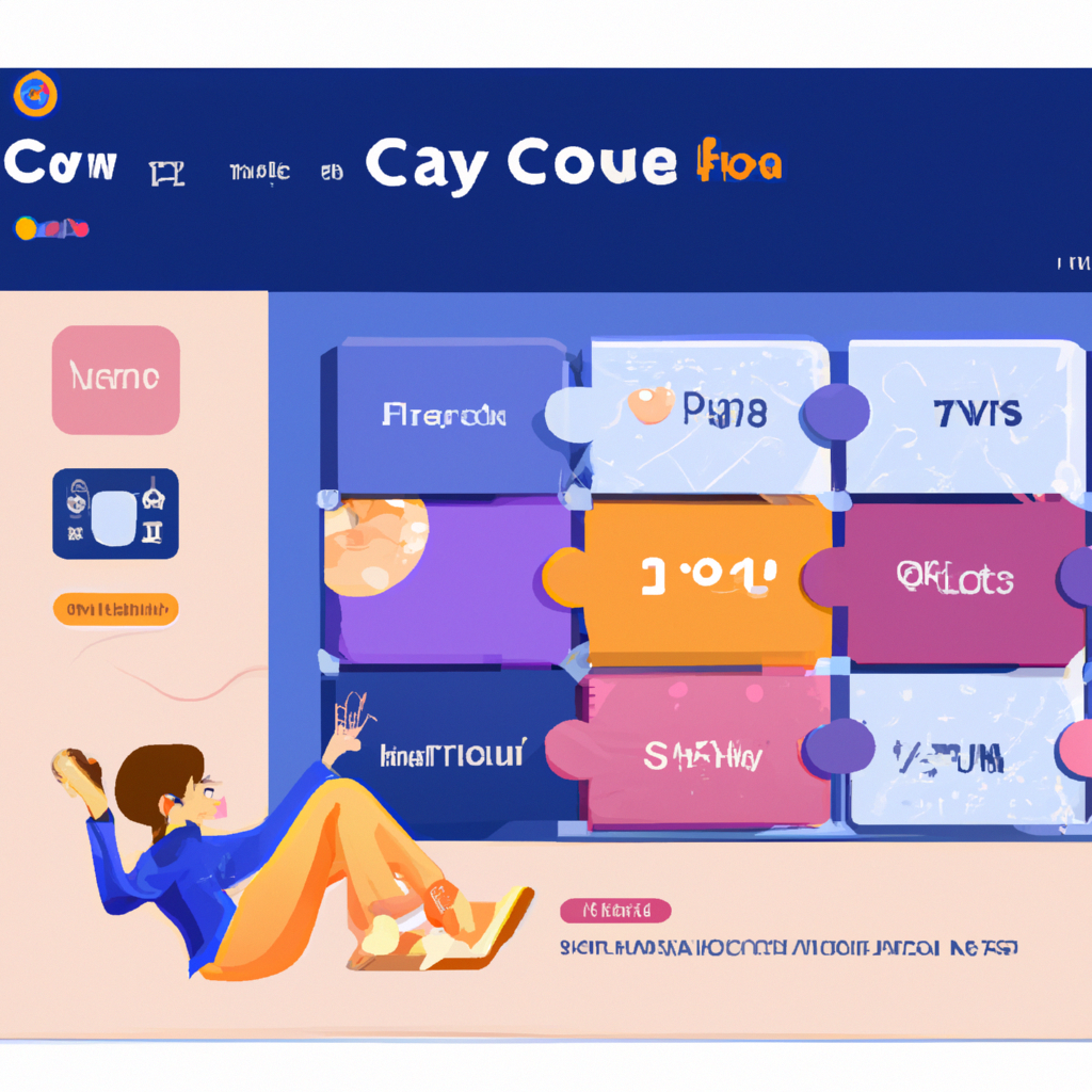 Gallery screenshot: cozy puzzle interface